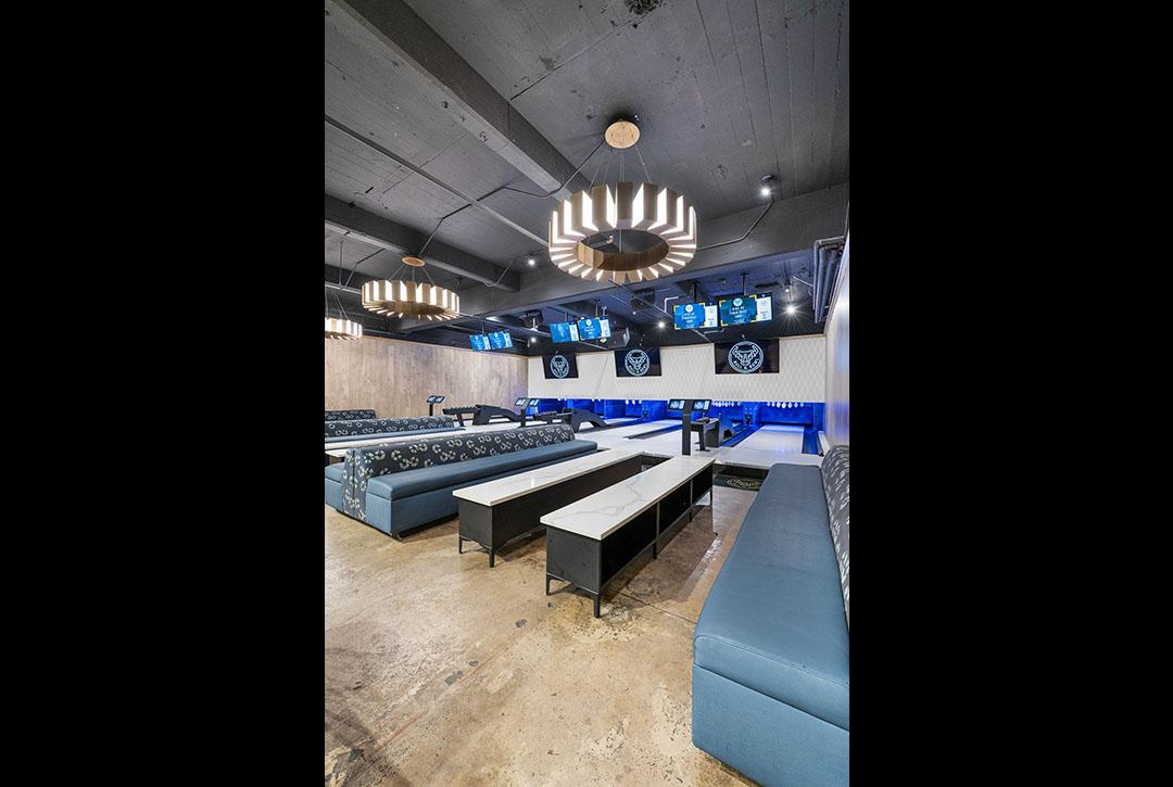 Indoor Bowling area