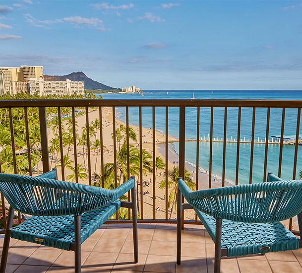 Balcony of Hilton